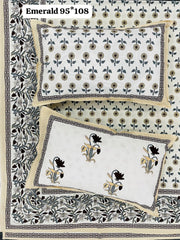 king size bedsheet with 2 pillow covers