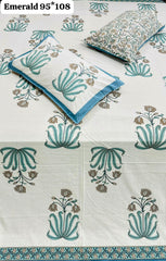 king size bedsheet with 2 pillow covers