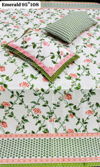 king size bedsheet with 2 pillow covers