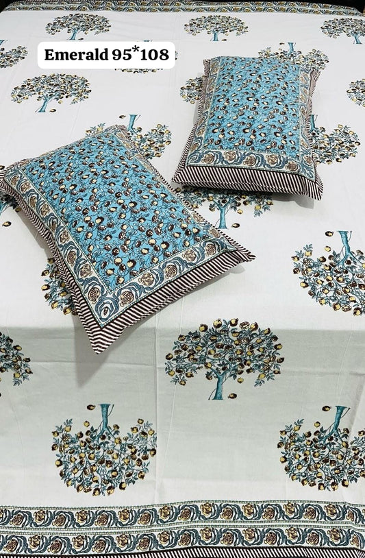 king size bedsheet with 2 pillow covers