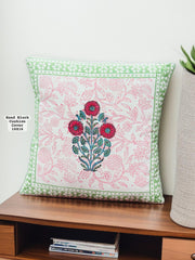 Handblock cushion covers 16x16