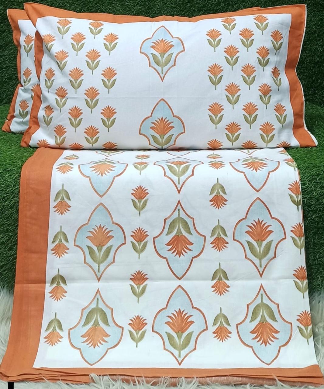 King size bedsheets with 2 pillow covers