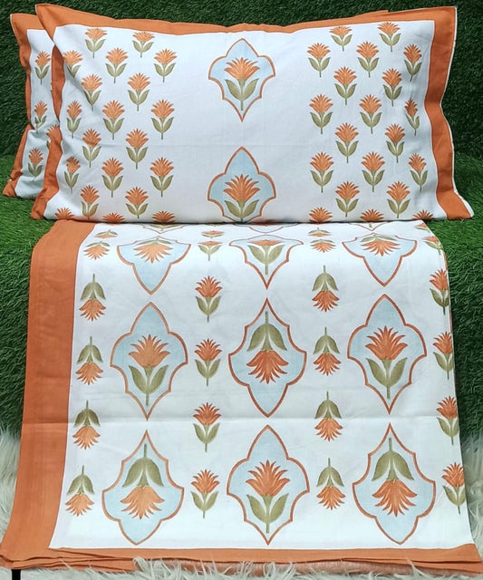 King size bedsheets with 2 pillow covers