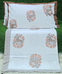 King size bedsheets with 2 pillow covers