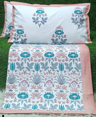 King size bedsheets with 2 pillow covers