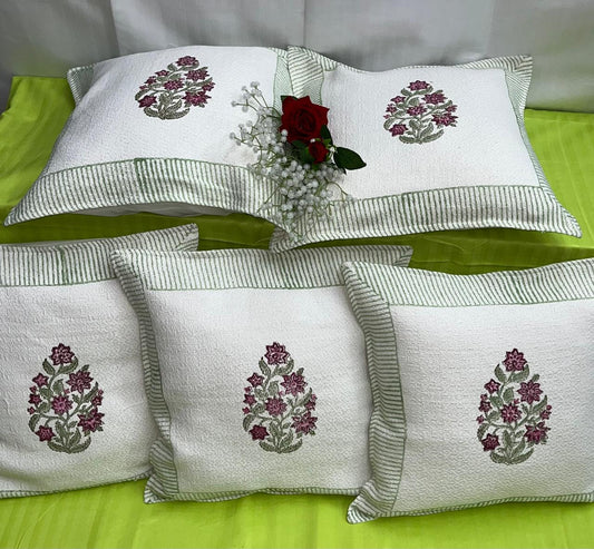 BLOCK CUSHION COVERS 16*16