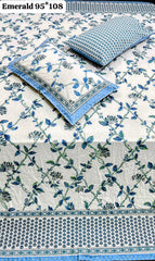 king size bedsheet with 2 pillow covers