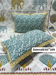 king size bedsheet with 2 pillow covers