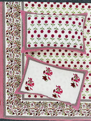 king size bedsheet with 2 pillow covers