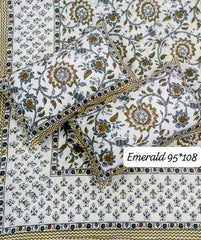 king size bedsheet with 2 pillow covers