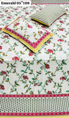 king size bedsheet with 2 pillow covers