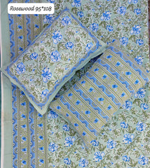 king size bedsheet with 2 pillow covers