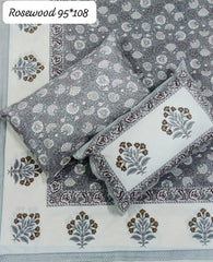 king size bedsheet with 2 pillow covers