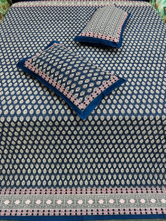 king size bedsheet with 2 pillow covers