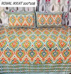 King Size Bedsheet with 2 Pillow Covers