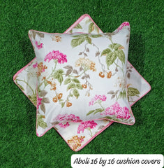 ANOKHI / ABOLI CUSHION COVERS 16*16