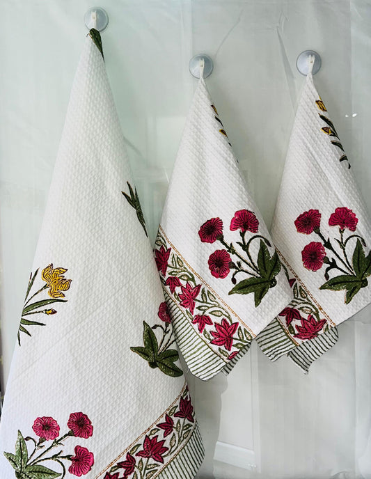HAND BLOCK TOWEL 3PC SET