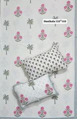 Jumbo King Size Handlook Bedsheets with 2 Pillow Covers