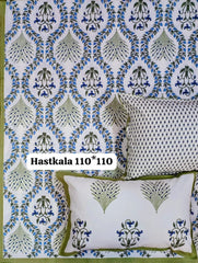 Jumbo King Size Handlook Bedsheets with 2 Pillow Covers