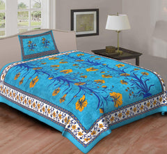 Single bed bedsheet with 1 pillow cover