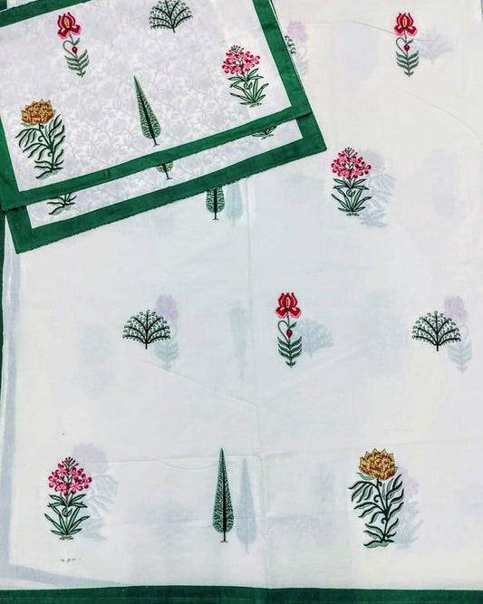 ULTRA PREMIUM KING SIZE SOFT COTTON BEDSHEETS (100*108)