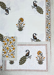 Jumbo size bedsheets with 2 pillow covers