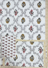 Jumbo size bedsheets with 2 pillow covers