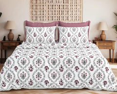 Jumbo size bedsheets with 2 pillow covers