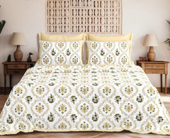 Jumbo size bedsheets with 2 pillow covers