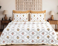 Jumbo size bedsheets with 2 pillow covers