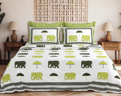Jumbo size bedsheets with 2 pillow covers