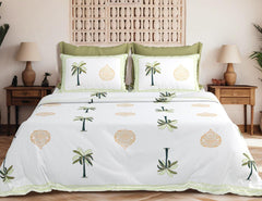 Jumbo size bedsheets with 2 pillow covers