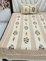jaipuri Printed Single Bedsheet
