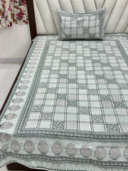 jaipuri Printed Single Bedsheet