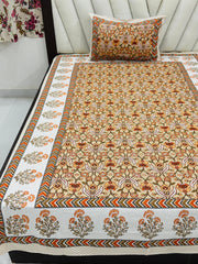 jaipuri Printed Single Bedsheet