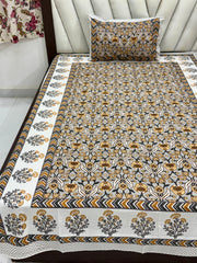 jaipuri Printed Single Bedsheet
