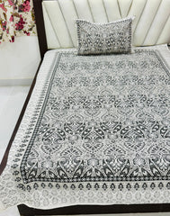 jaipuri Printed Single Bedsheet