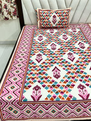 jaipuri Printed Single Bedsheet