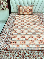 jaipuri Printed Single Bedsheet