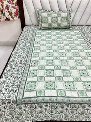 jaipuri Printed Single Bedsheet