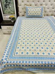 jaipuri Printed Single Bedsheet