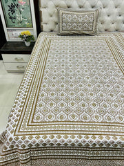jaipuri Printed Single Bedsheet