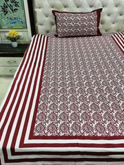jaipuri Printed Single Bedsheet