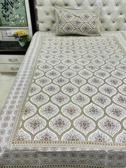 jaipuri Printed Single Bedsheet
