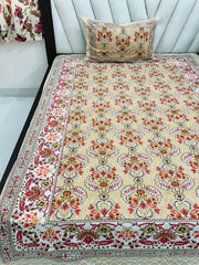 jaipuri Printed Single Bedsheet