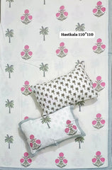 Jumbo King Size Handlook Bedsheets with 2 Pillow Covers