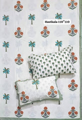 Jumbo King Size Handlook Bedsheets with 2 Pillow Covers