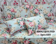 Jumbo King size Quilted 5pcs set